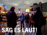 Sag es laut